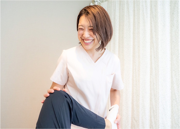 骨盤矯正だけじゃない! 弱った筋力までしっかりサポート！